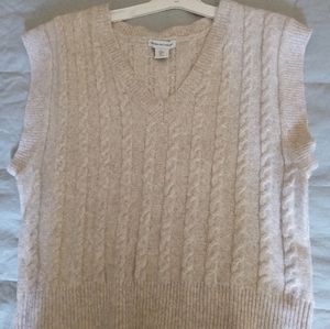 Women's Oversized Sweater Vest SIize S
